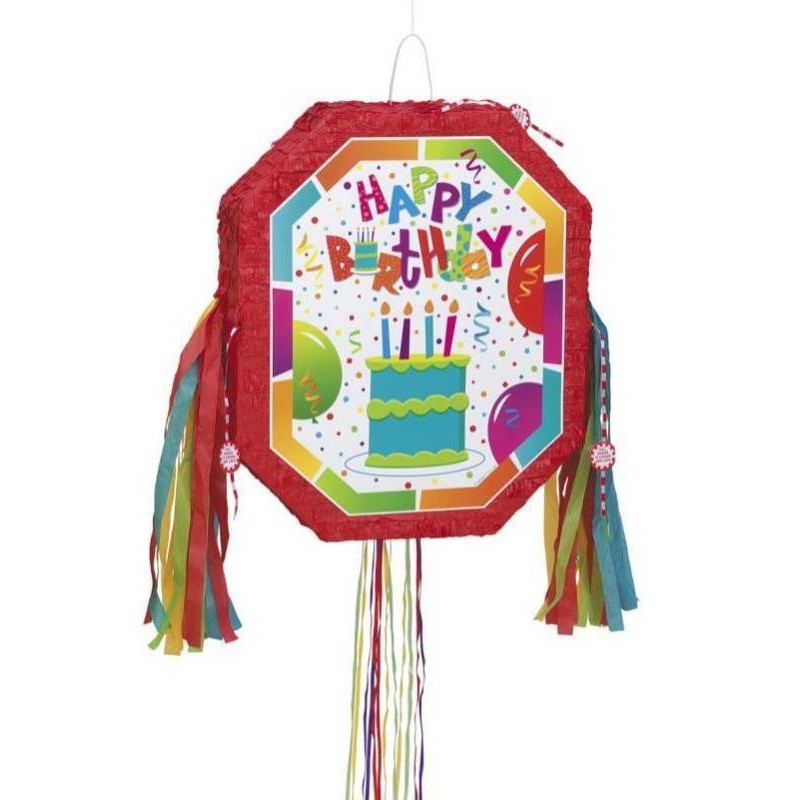 Pinata anniversaire à tirer