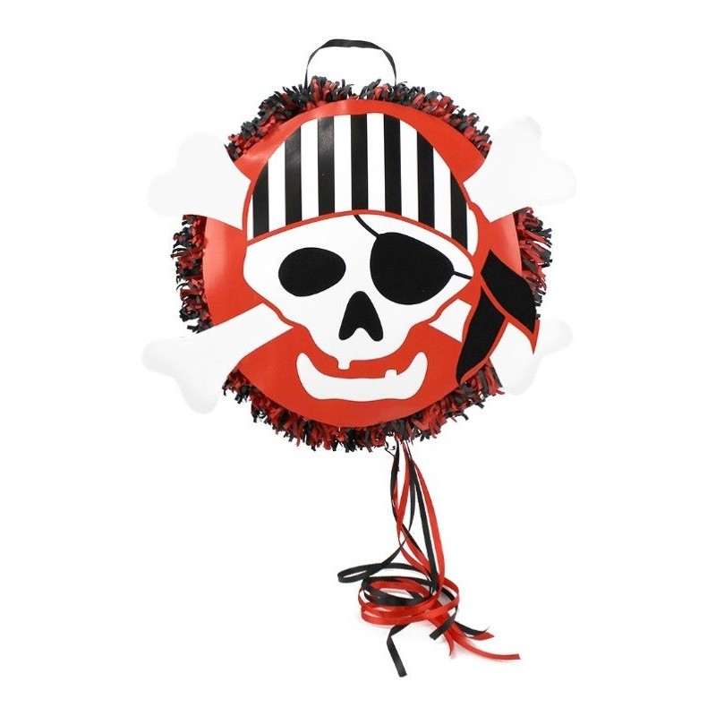 Pinata pirate en forme ronde