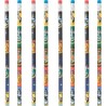 8 crayons de bois Harry Potter