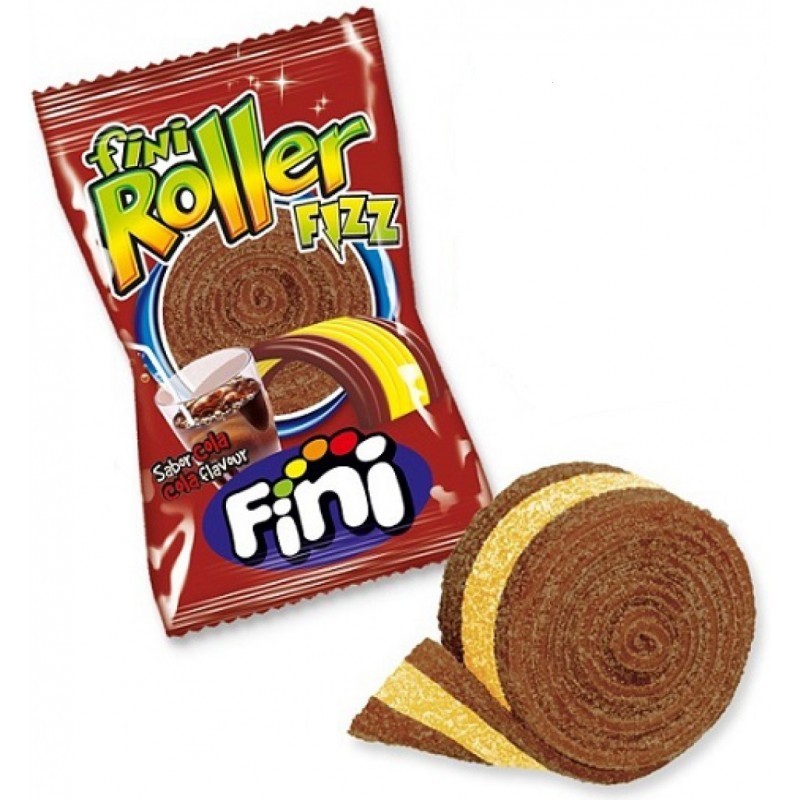 Bonbon Roller Fizz Cola Fini - Sachet 20g