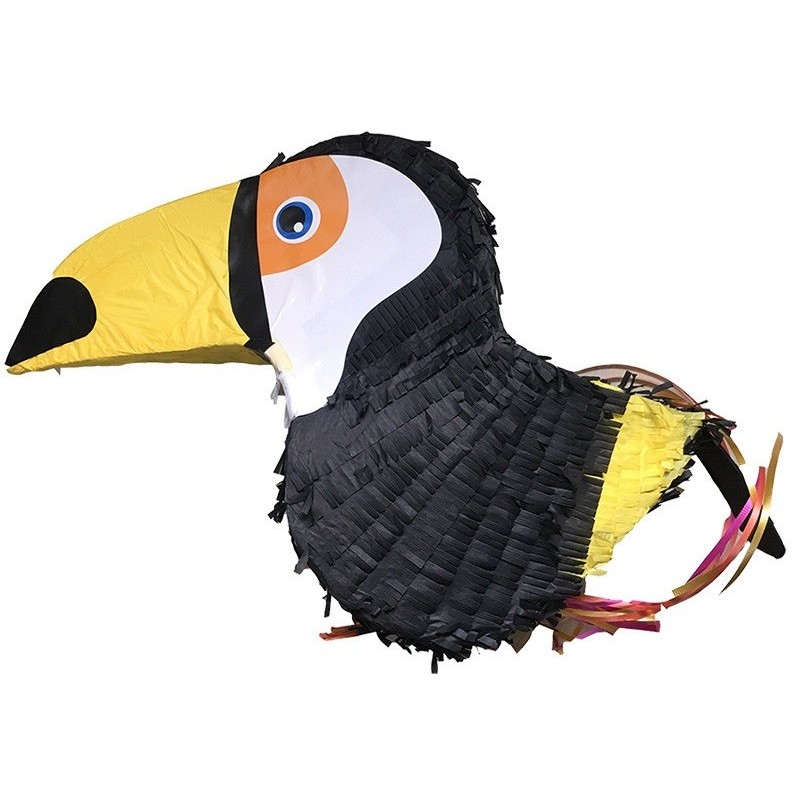 Pinata toucan 30cm à tirer