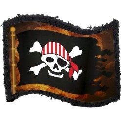 Pinata drapeau de pirate à...