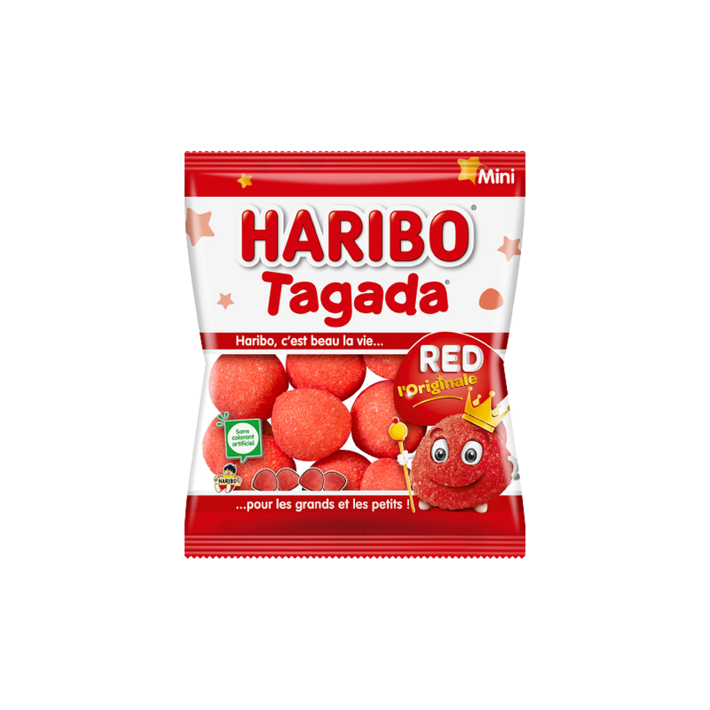 Lot De 100 Sachets De Bonbons Haribo® Personnalisés 'Tagada