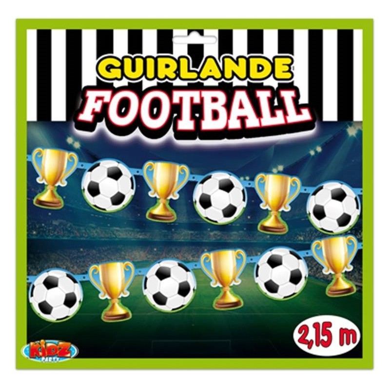 Guirlande foot 2,15m - les-pinatas.com