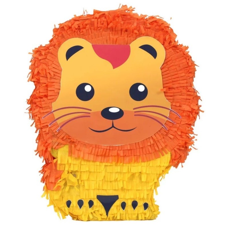 Pinata lion à casser 39x32cm