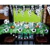 Nappe d'anniversaire football - Déco de table 120x180cm